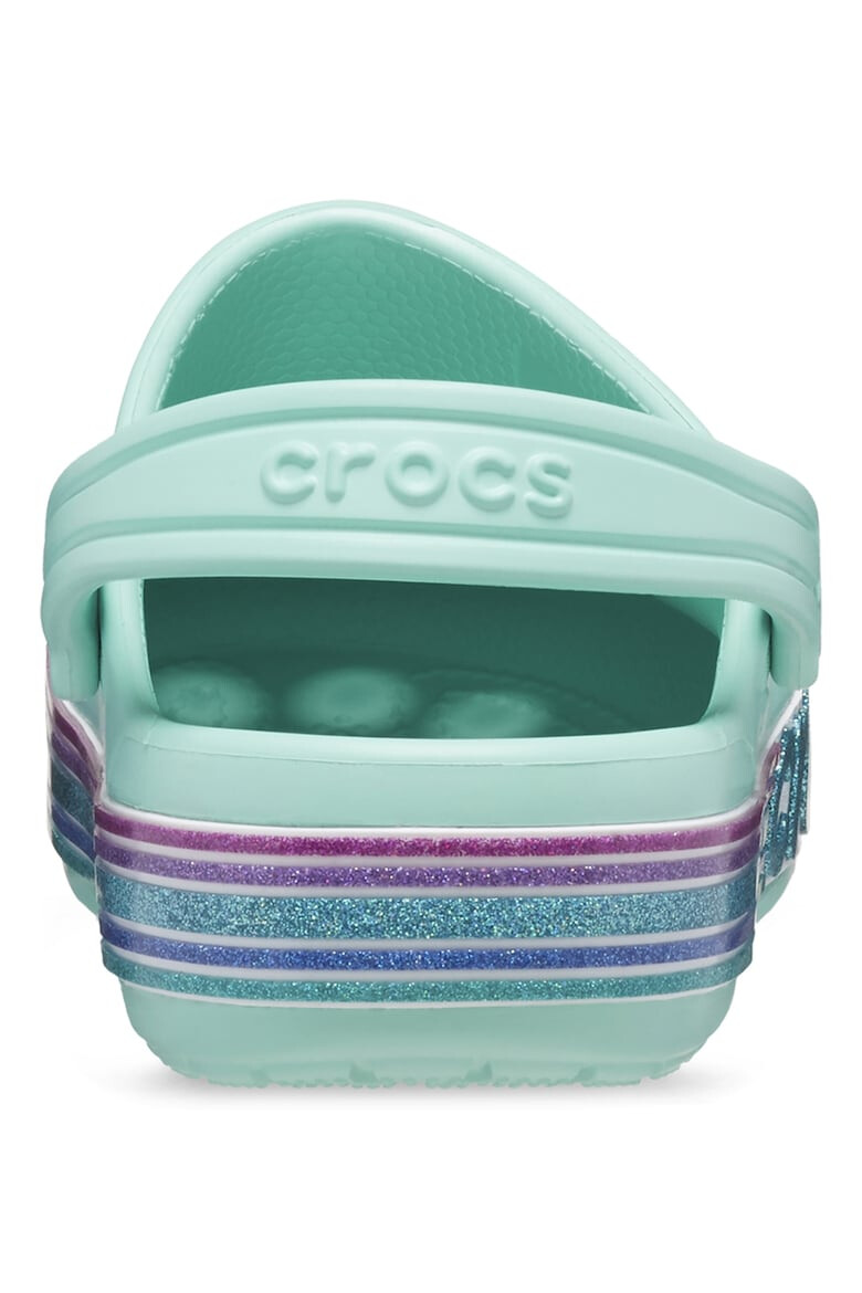 Crocs Крокс с брокатена дъга и лого - Pepit.bg