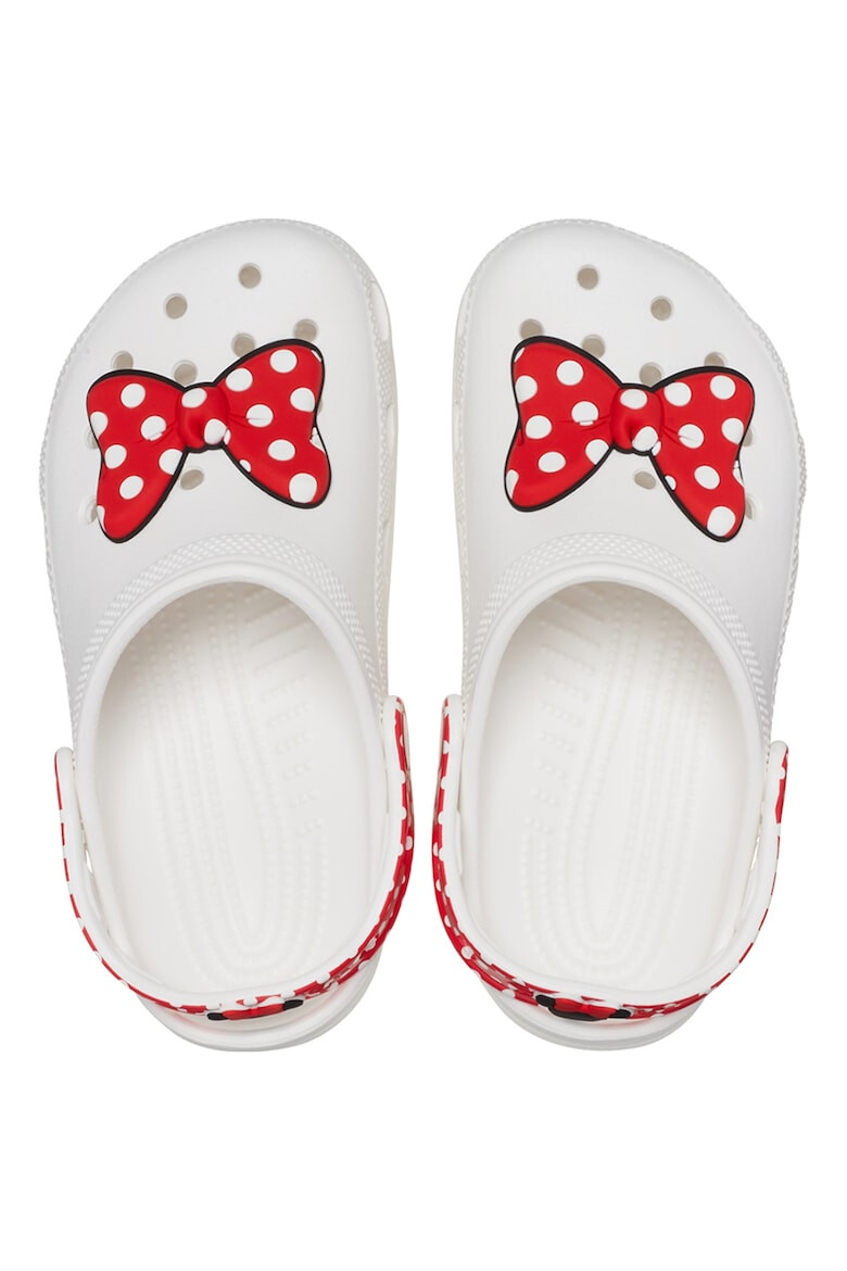 Crocs Крокс с каишка на петата и детайл с Minnie Mouse - Pepit.bg