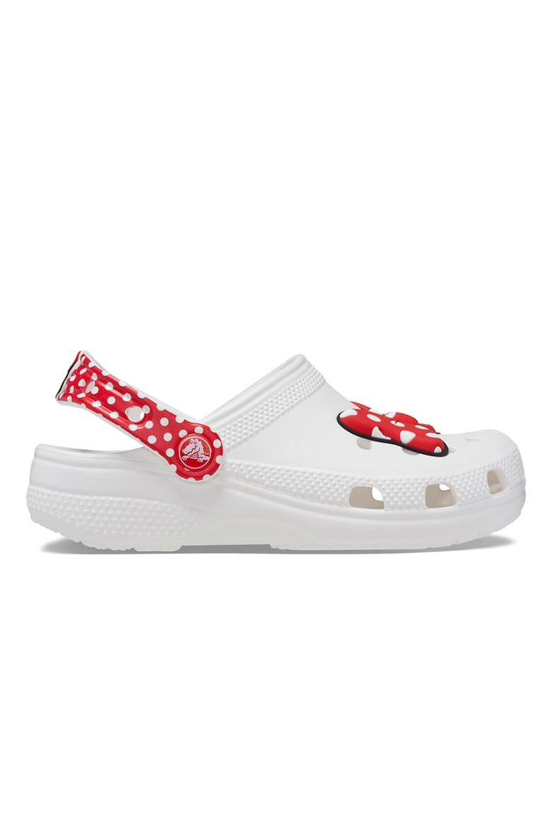 Crocs Крокс с каишка на петата и детайл с Minnie Mouse - Pepit.bg