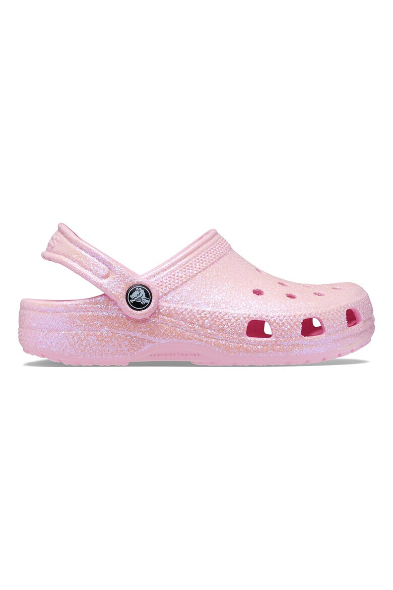 Crocs Крокс с отворена пета и бляскав ефект - Pepit.bg