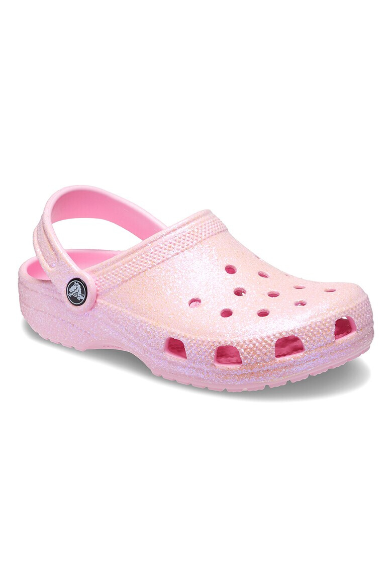 Crocs Крокс с отворена пета и бляскав ефект - Pepit.bg