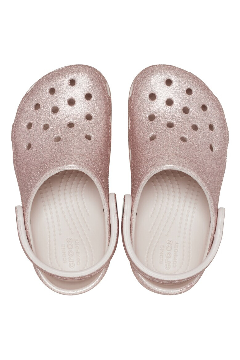 Crocs Крокс с отворена пета и бляскав ефект - Pepit.bg