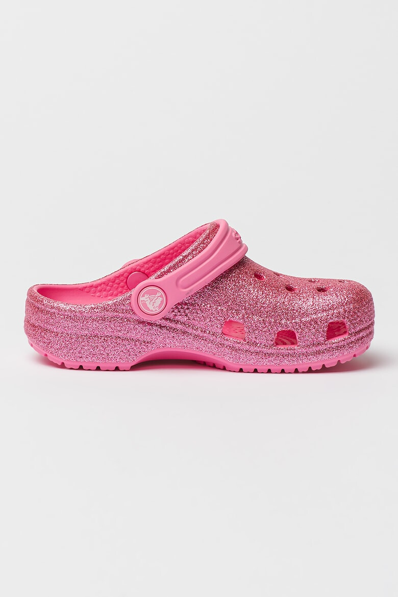 Crocs Крокс с отворена пета и бляскав ефект - Pepit.bg