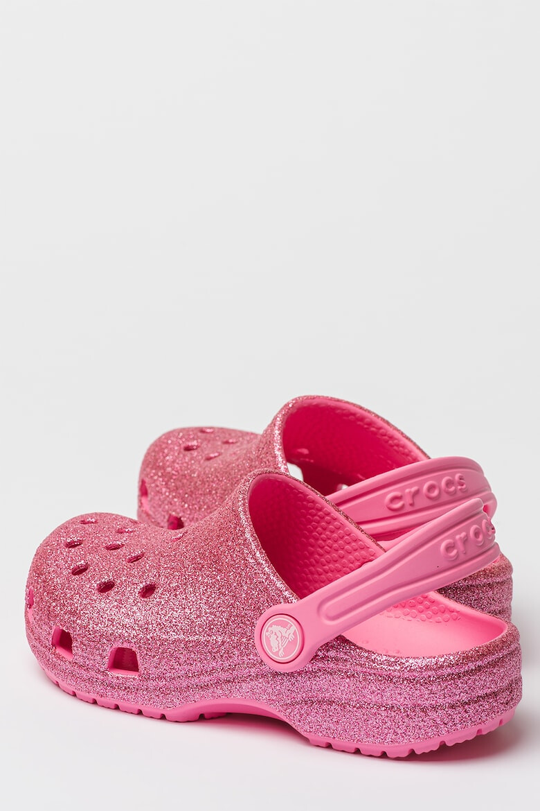 Crocs Крокс с отворена пета и бляскав ефект - Pepit.bg