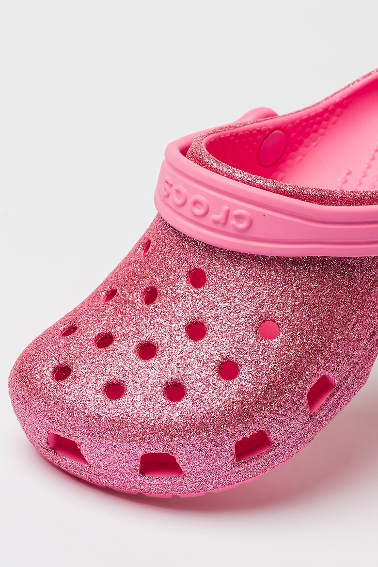 Crocs Крокс с отворена пета и бляскав ефект - Pepit.bg