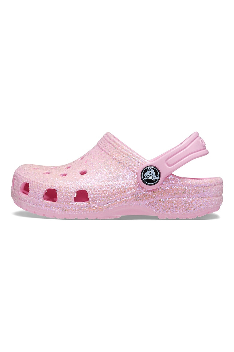 Crocs Крокс с отворена пета и бляскав ефект - Pepit.bg