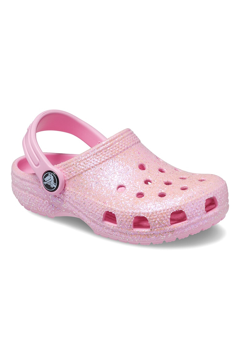 Crocs Крокс с отворена пета и бляскав ефект - Pepit.bg