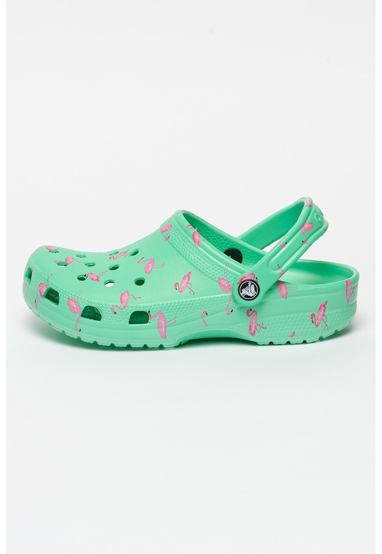 Crocs Сабо Roomy с щампа - Pepit.bg