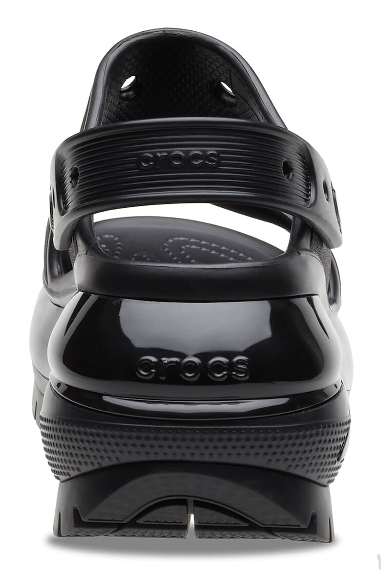 Crocs Сандали Mega Crush с отворена пета - Черен - Pepit.bg