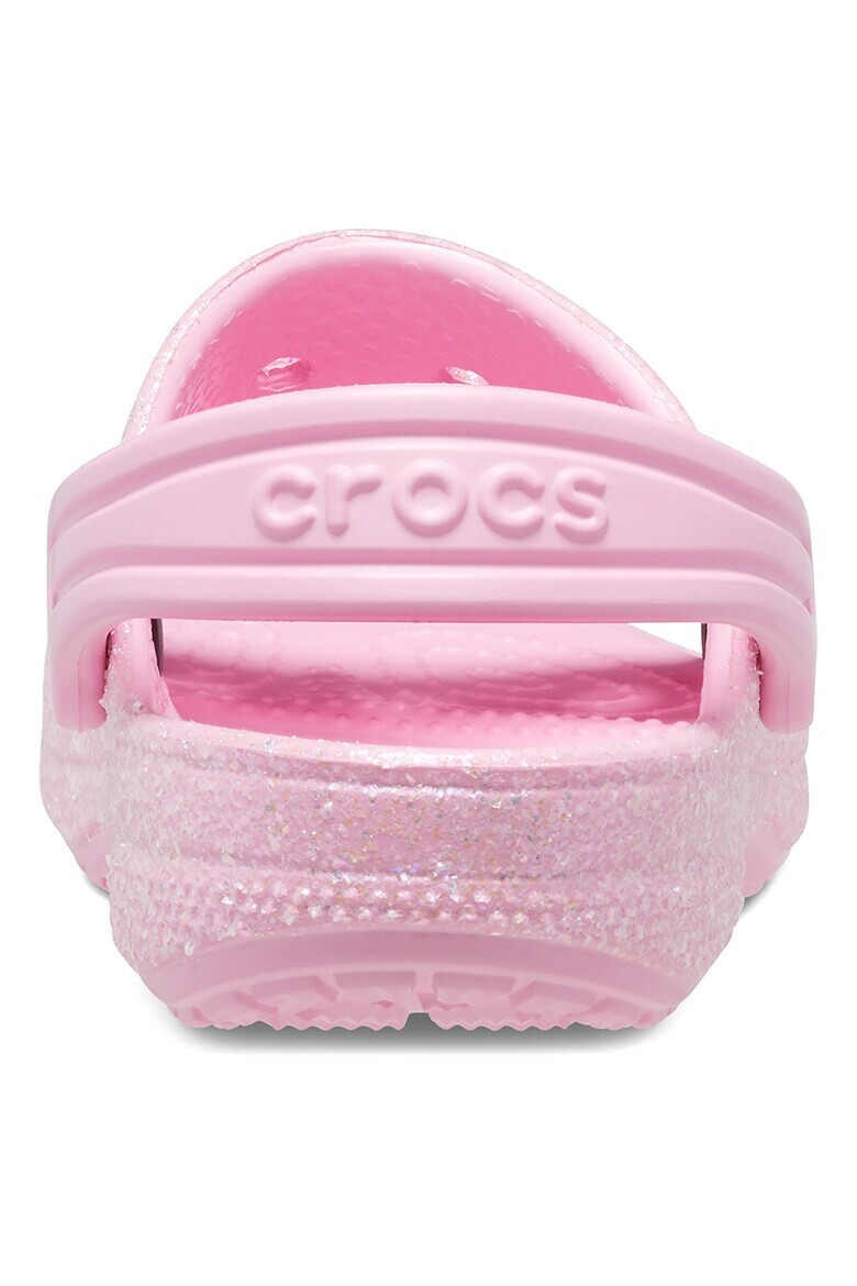 Crocs Сандали с бляскав ефект и отворена пета - Pepit.bg