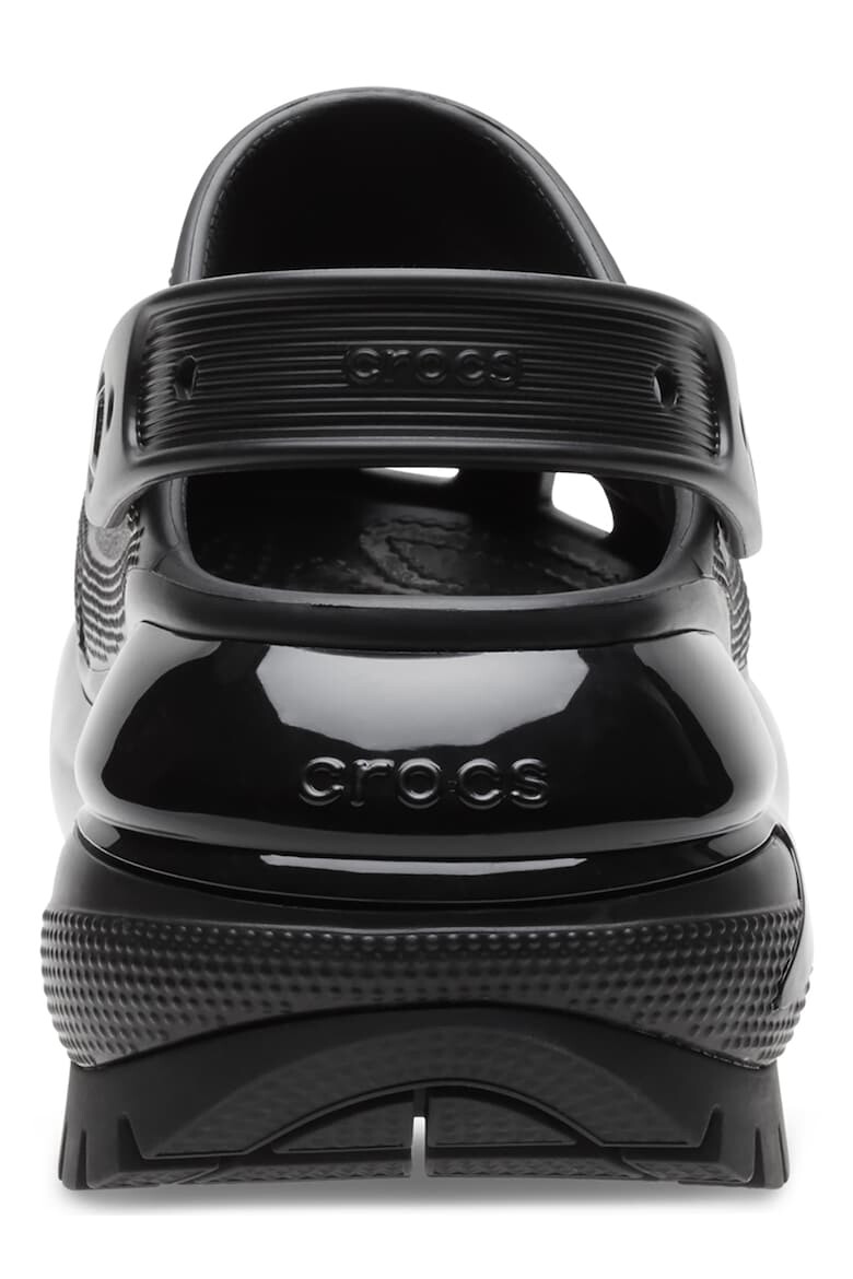 Crocs Скосено сабо Mega Crush - Избеляло черно - Pepit.bg