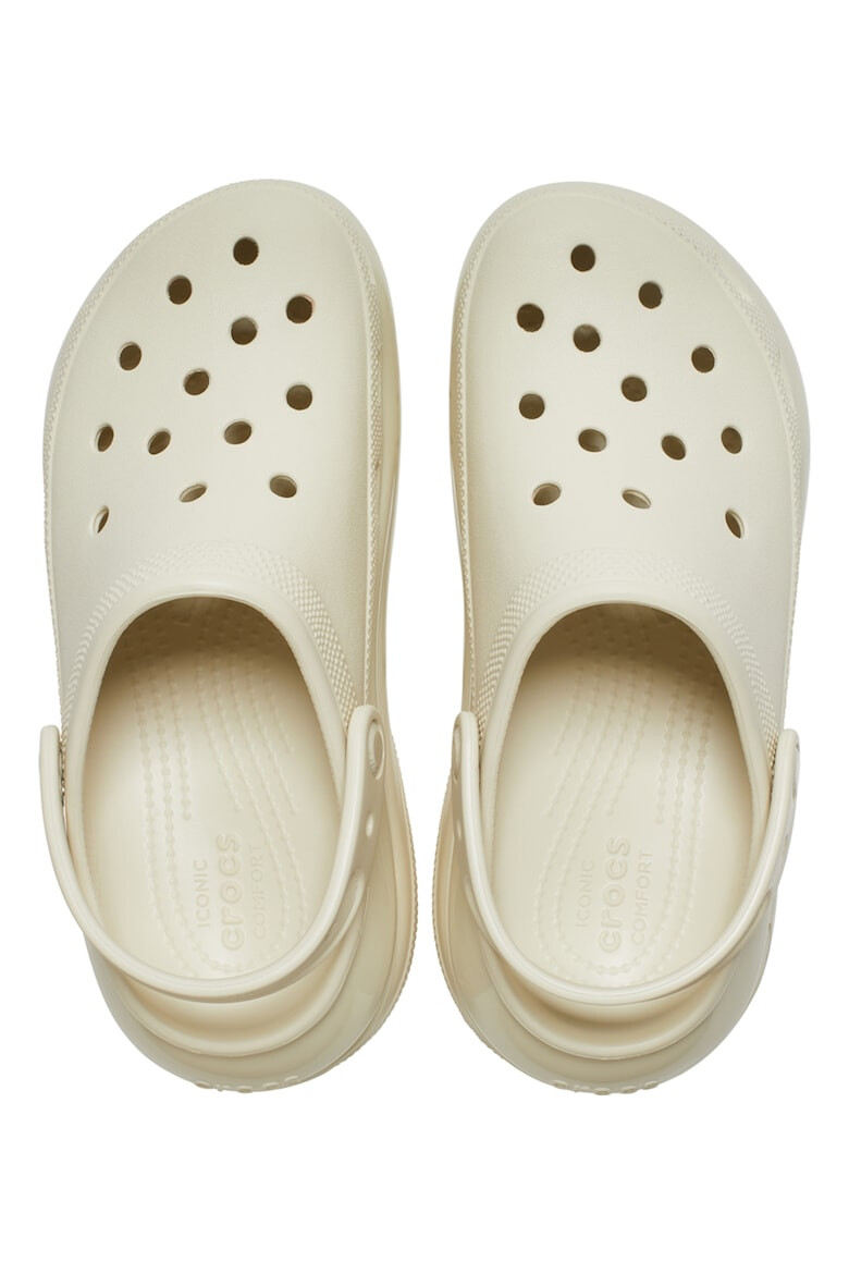 Crocs Скосено сабо Mega Crush - Крем - Pepit.bg