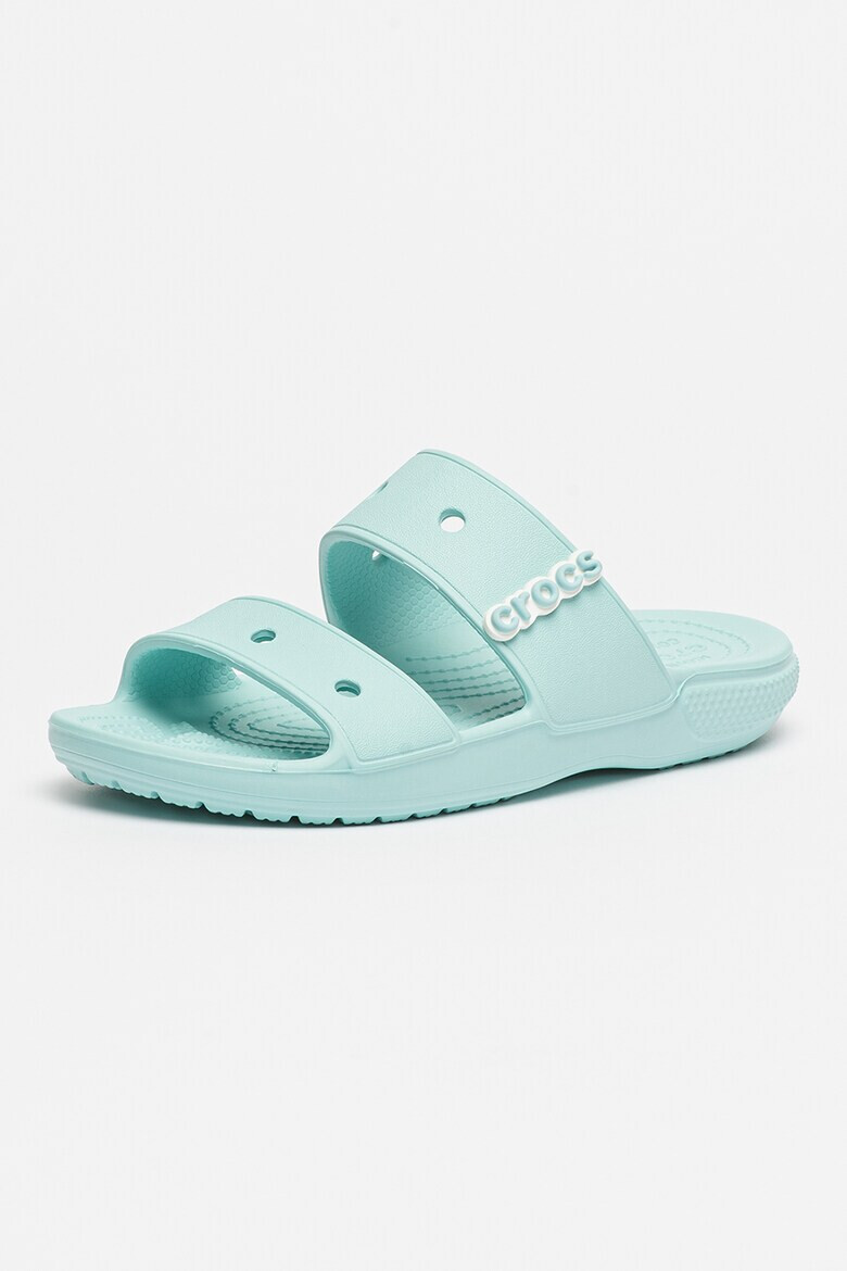 Crocs Унисекс чехли Classic с лого - Pepit.bg