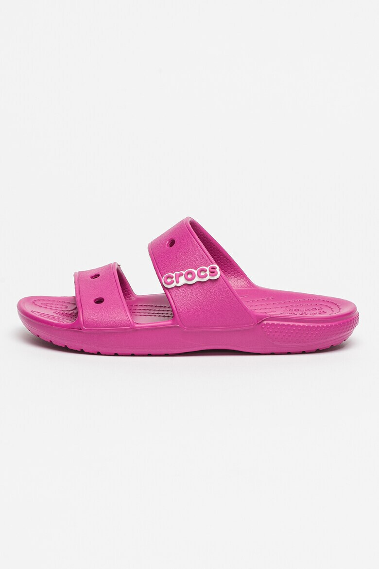 Crocs Унисекс чехли Classic с лого - Pepit.bg
