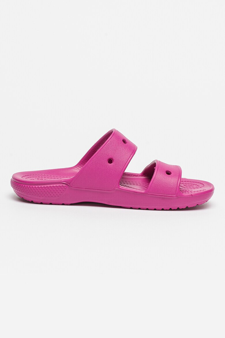 Crocs Унисекс чехли Classic с лого - Pepit.bg