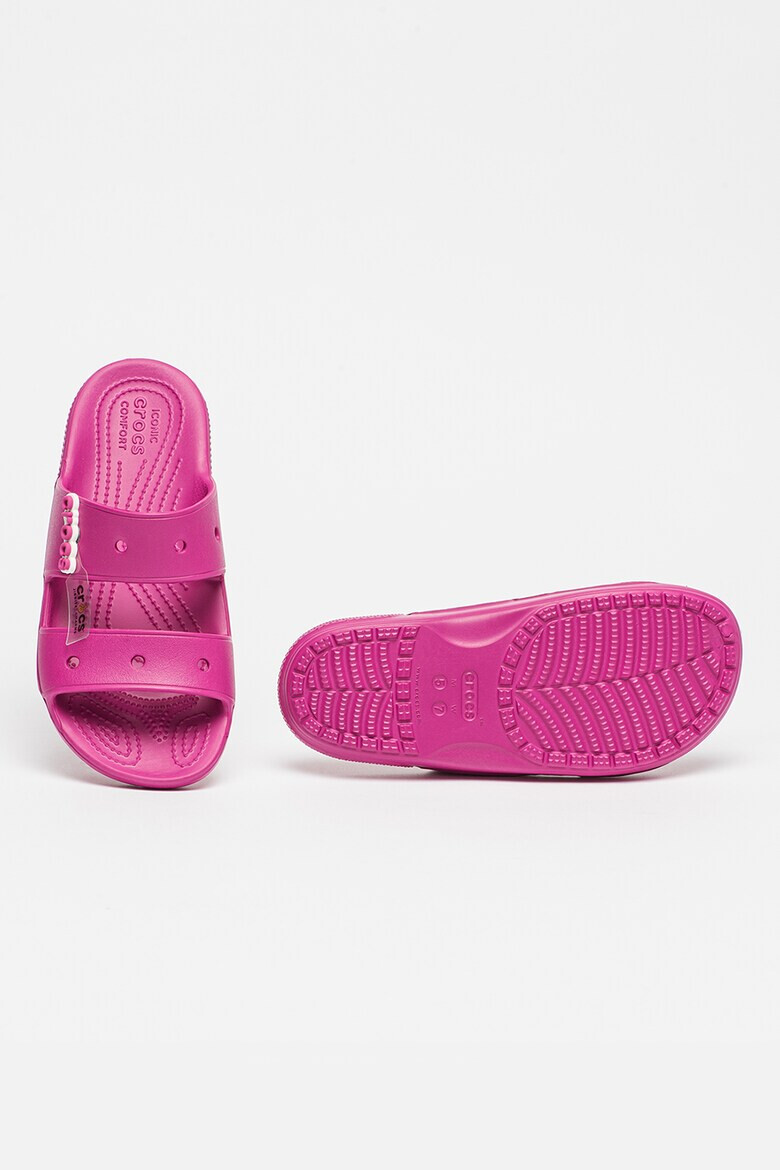 Crocs Унисекс чехли Classic с лого - Pepit.bg