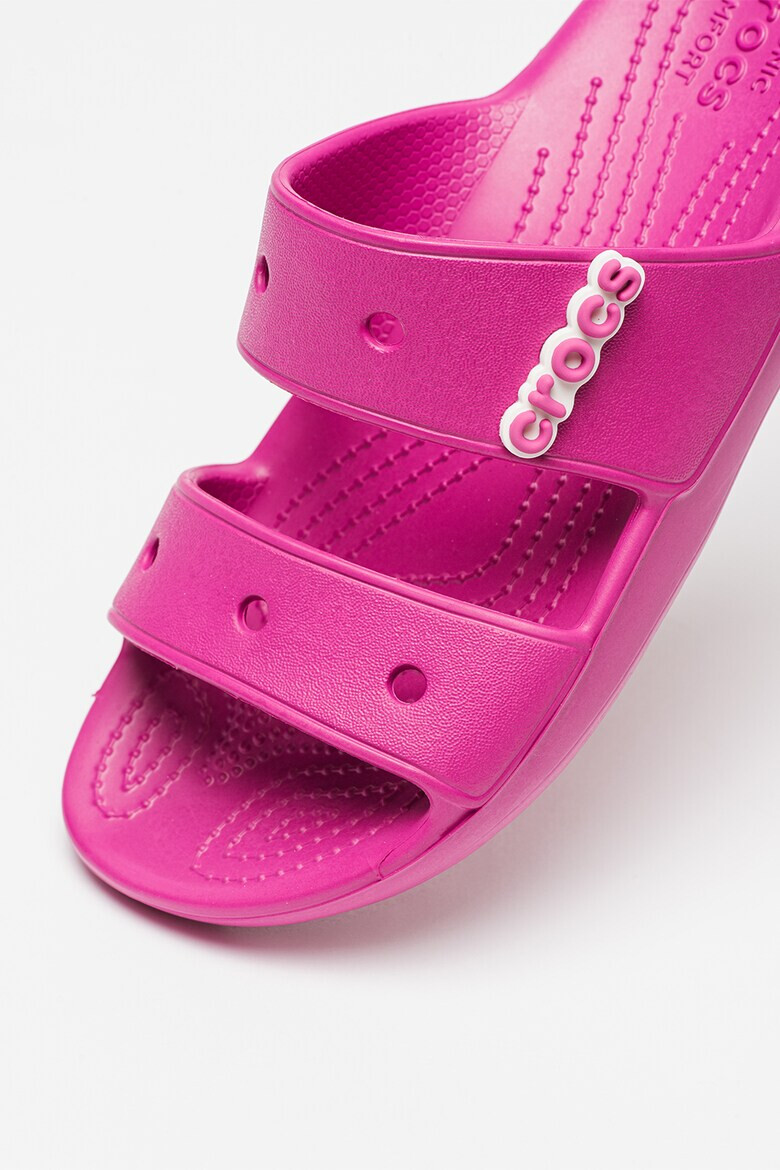 Crocs Унисекс чехли Classic с лого - Pepit.bg