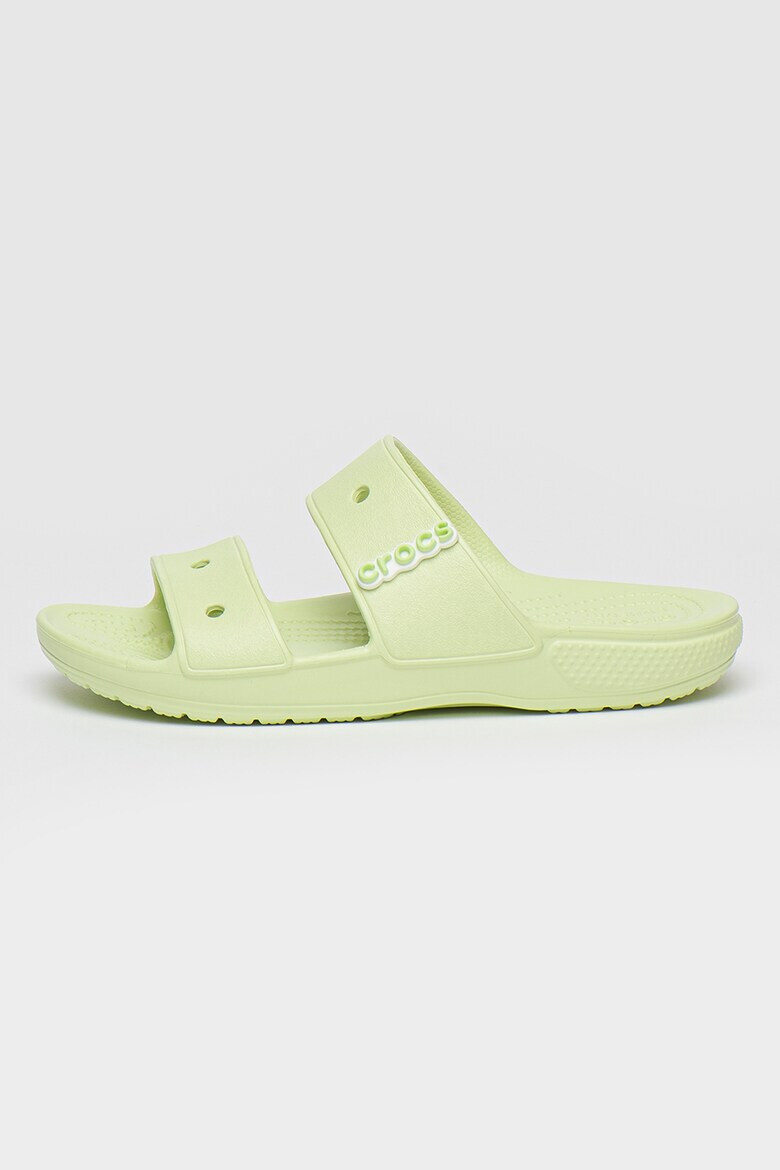 Crocs Унисекс чехли Classic с лого - Pepit.bg