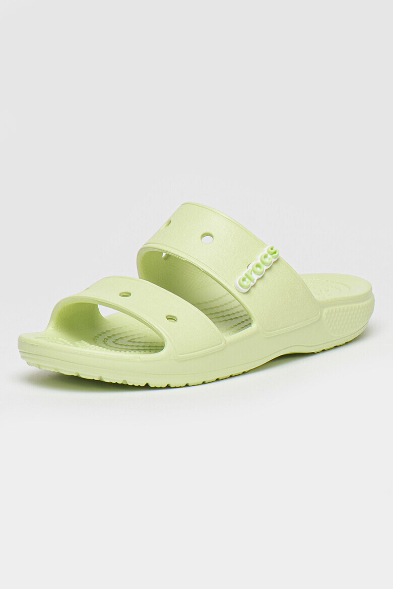 Crocs Унисекс чехли Classic с лого - Pepit.bg
