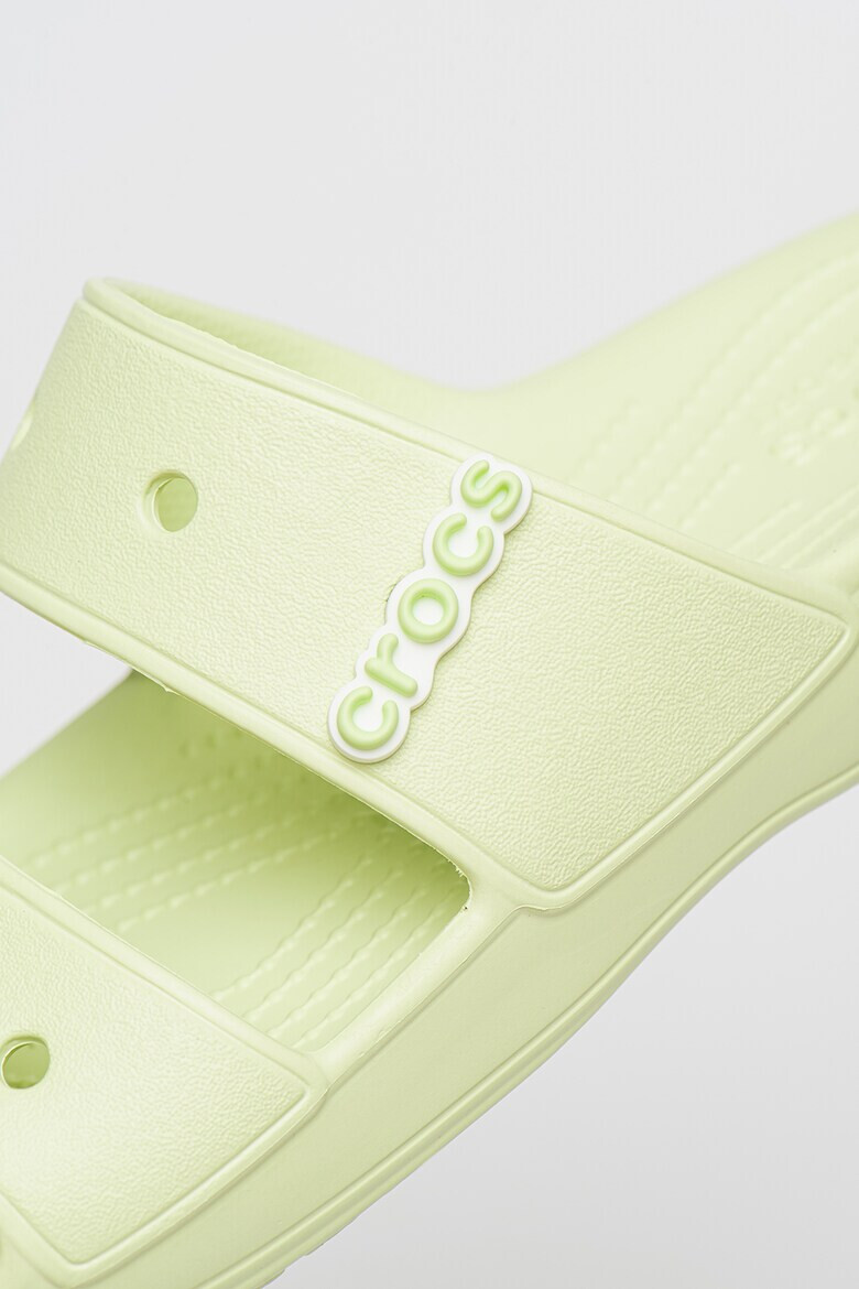 Crocs Унисекс чехли Classic с лого - Pepit.bg