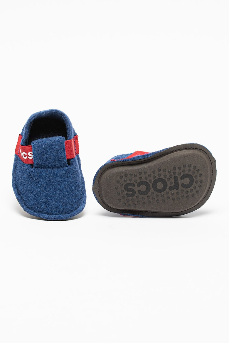 Crocs Вълнени домашни пантофи с лого - Pepit.bg