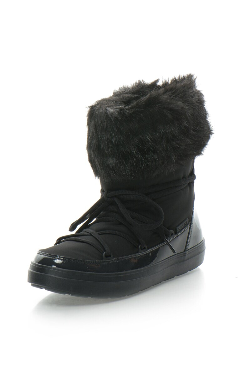 Crocs Зимни ботуши с еко пух - Pepit.bg