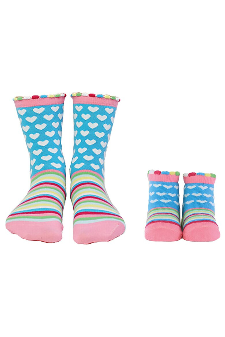 Cucamelon Дълги чорапи Mommy&Baby - 2 чифта - Pepit.bg