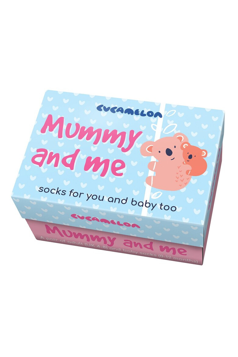 Cucamelon Дълги чорапи Mommy&Baby - 2 чифта - Pepit.bg
