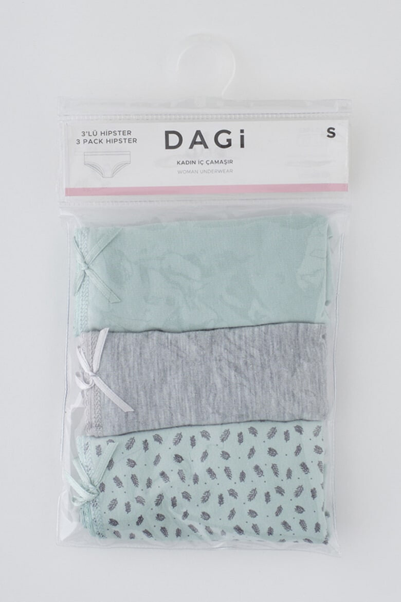 DAGI Бикини тип хипстър - 3 чифта - Pepit.bg