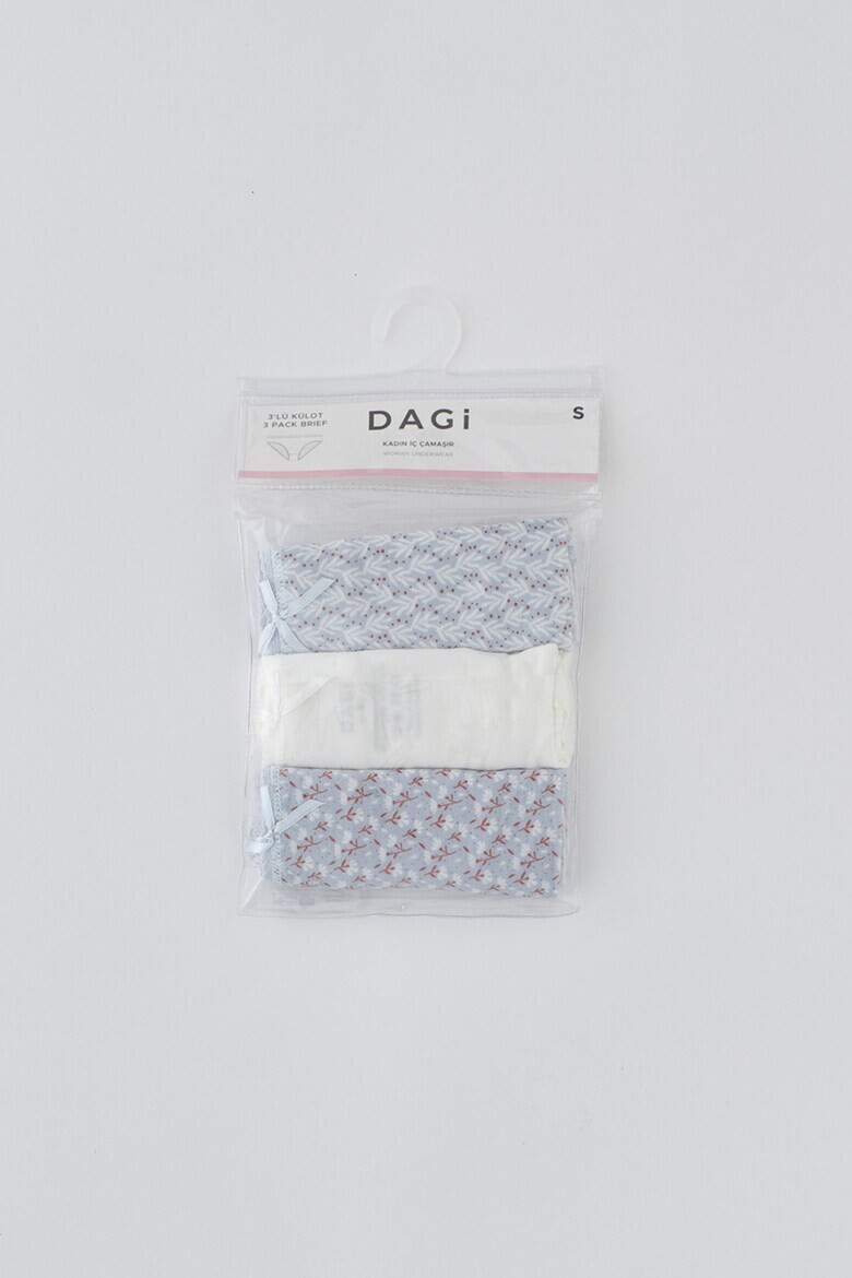 DAGI Десенирани бикини - 3 чифта - Pepit.bg
