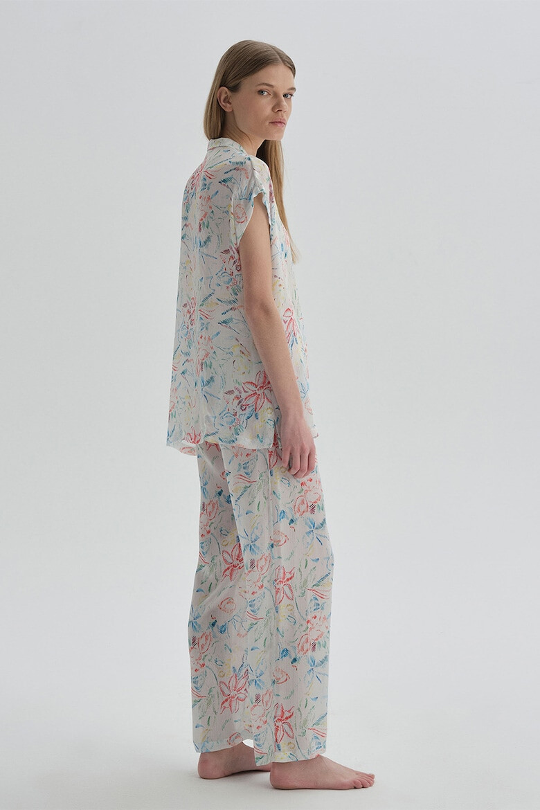 DAGI Флорална пижама с шпиц - Pepit.bg