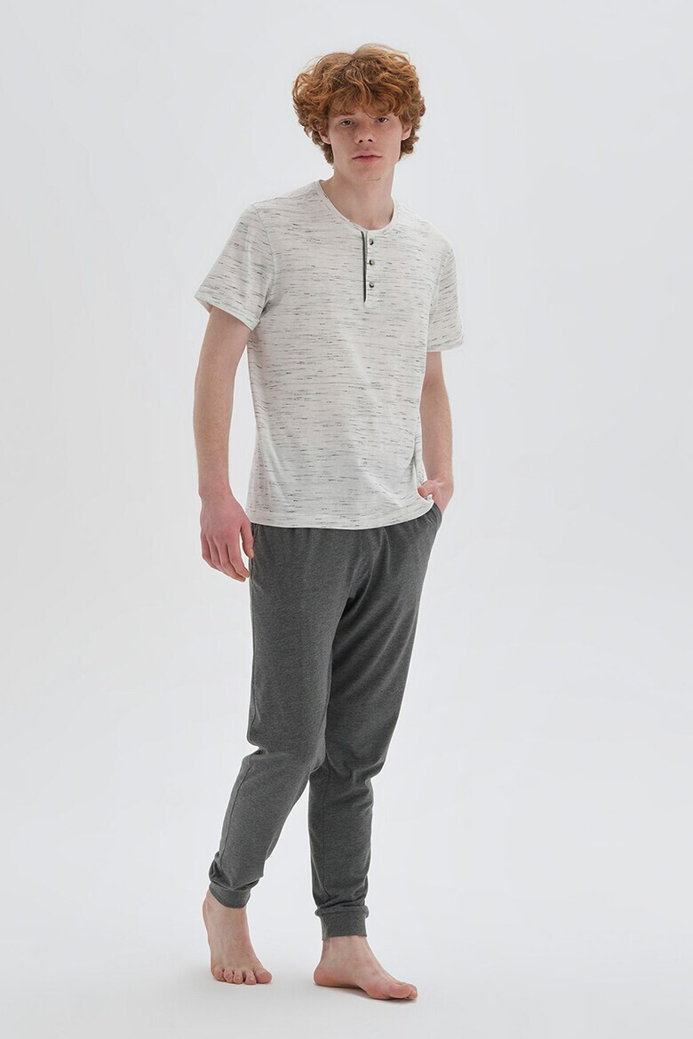 DAGI Пижама с деколте Henley - Pepit.bg