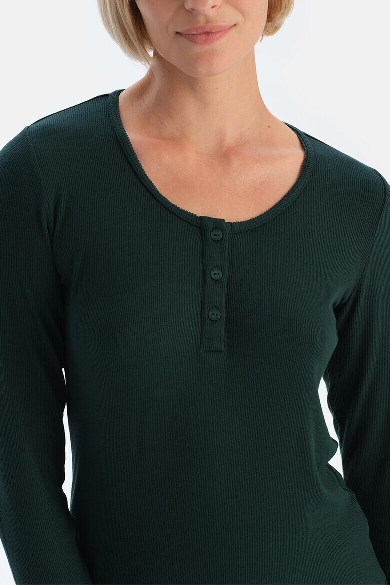 DAGI Пижама с деколте Henley - Pepit.bg