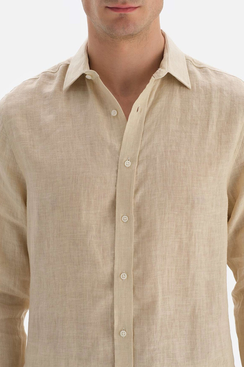 DAGI Риза от лен с преден джоб - Pepit.bg