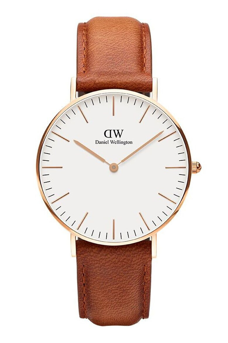 Daniel Wellington Часовник с кожена каишка - Pepit.bg