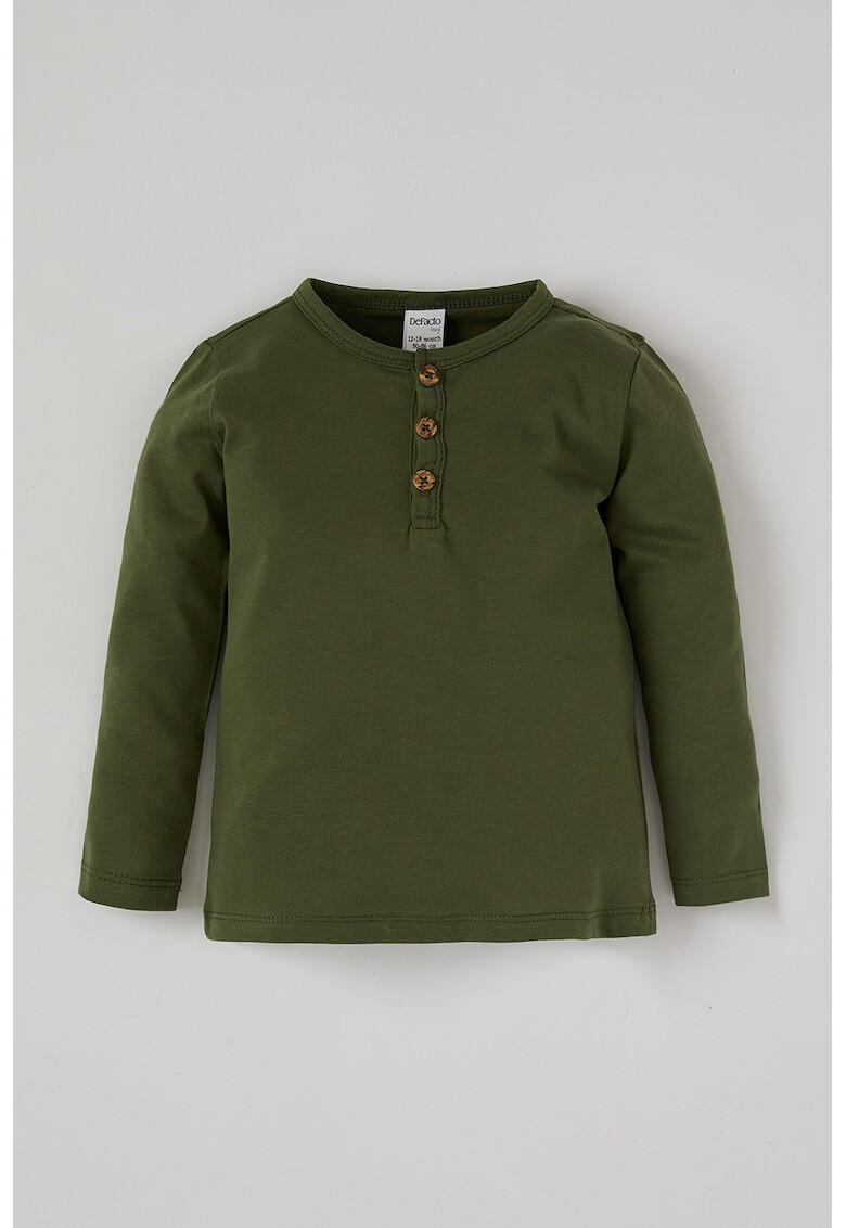 DeFacto Блуза с деколте Henley - Pepit.bg