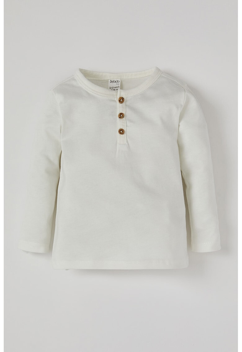 DeFacto Блуза с деколте Henley - Pepit.bg