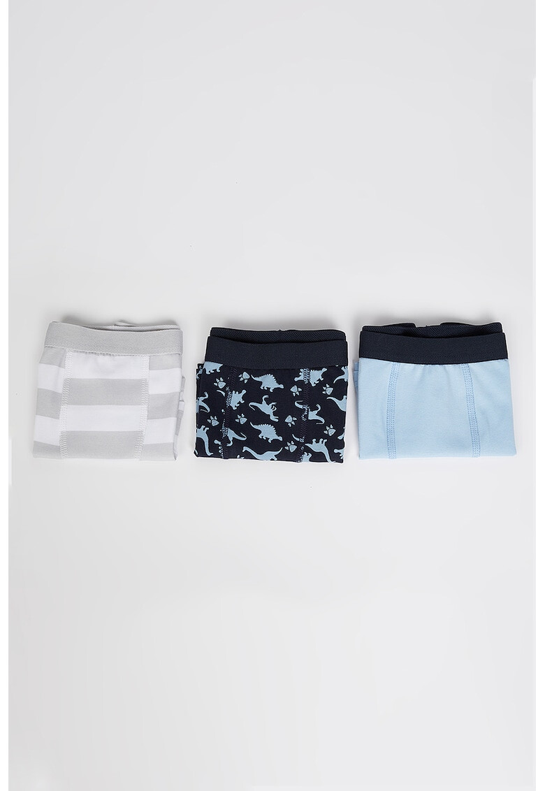 DeFacto Боксерки с принт 3 чифта - Pepit.bg