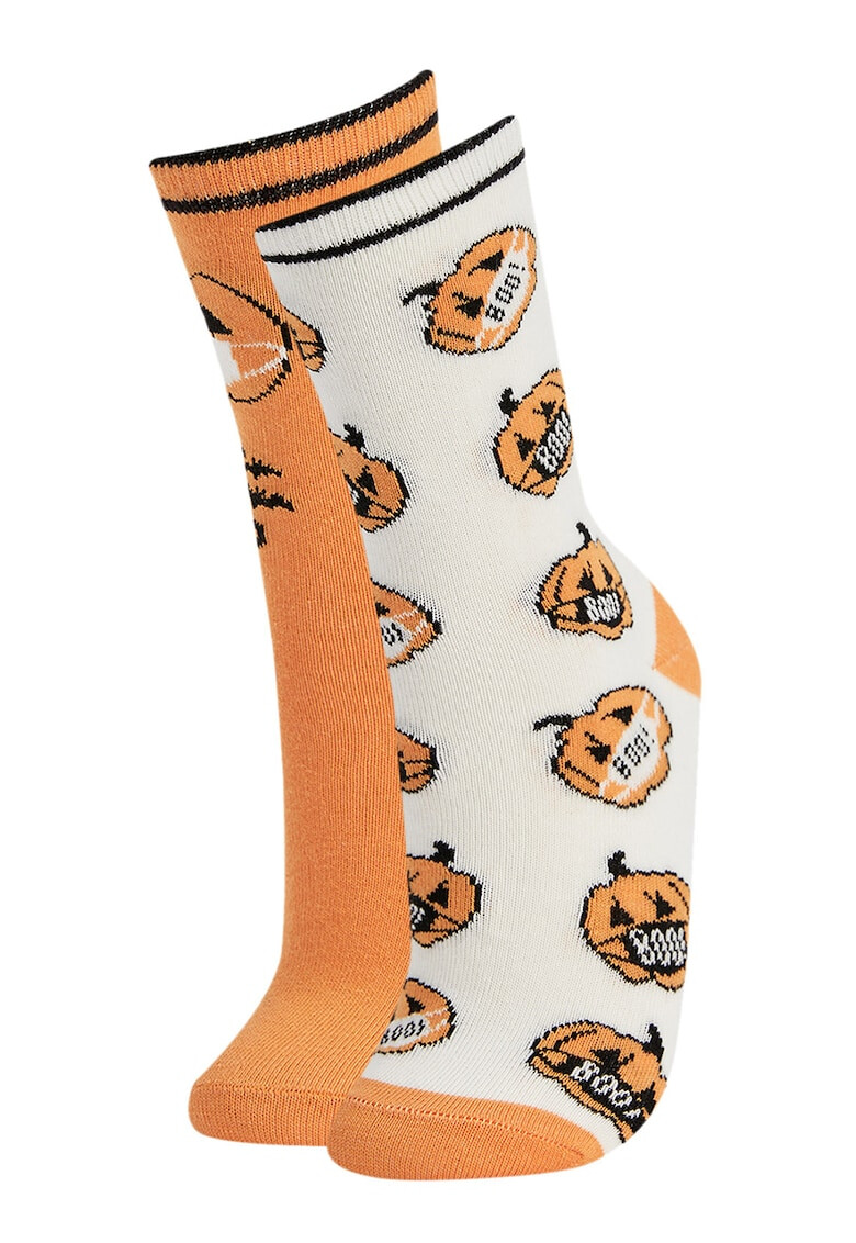 DeFacto Чорапи с десен Halloween - 2 чифта - Pepit.bg