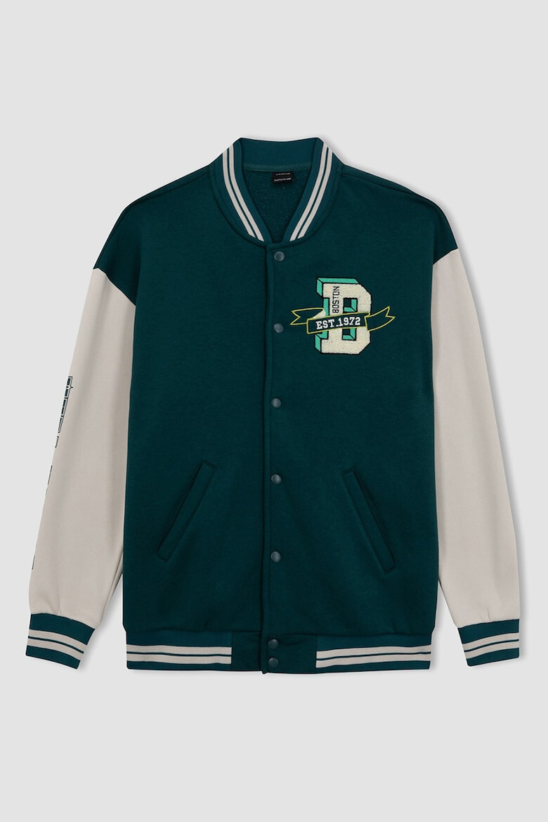 DeFacto Яке Varsity с надпис - Pepit.bg