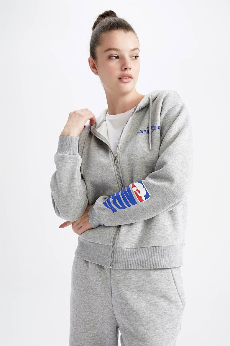 DeFacto Худи NBA с принт и цип - Pepit.bg