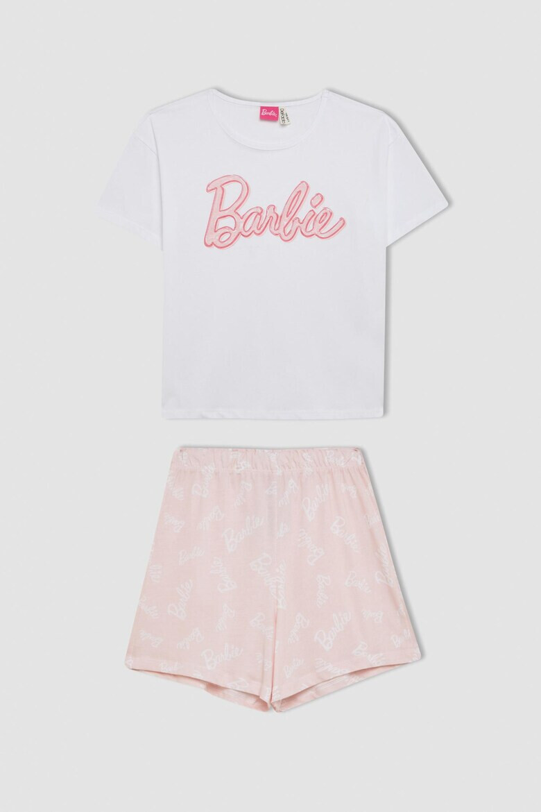 DeFacto Къса пижама с принт Barbie - Pepit.bg