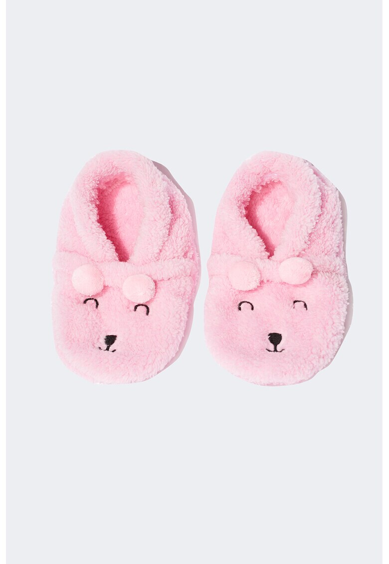DeFacto Мъхести домашни пантофи - Pepit.bg