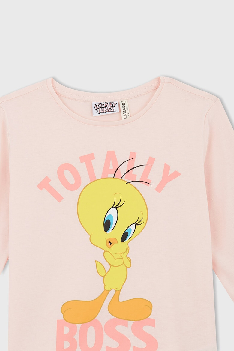 DeFacto Памучна пижама с щампа Tweety - Pepit.bg