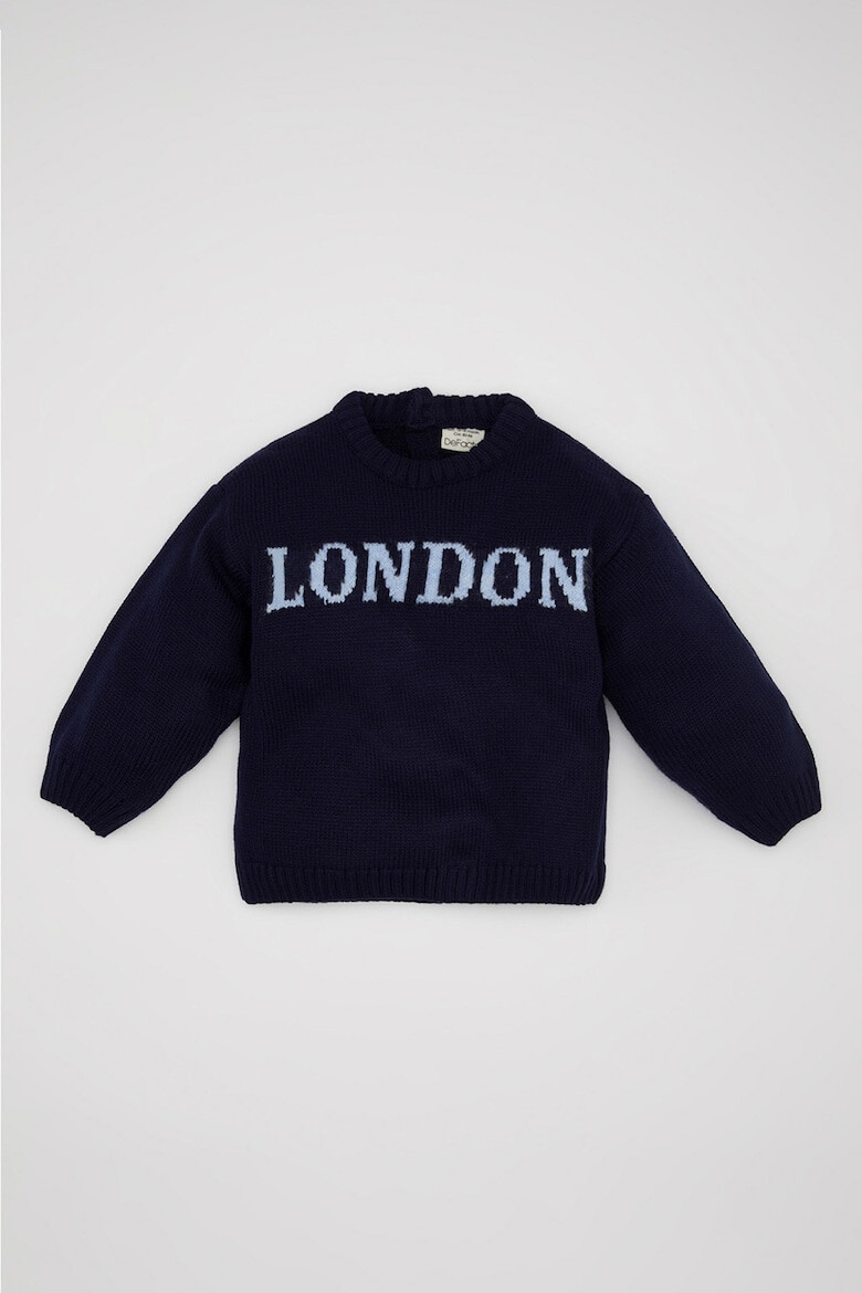 DeFacto Плетен пуловер London - Pepit.bg
