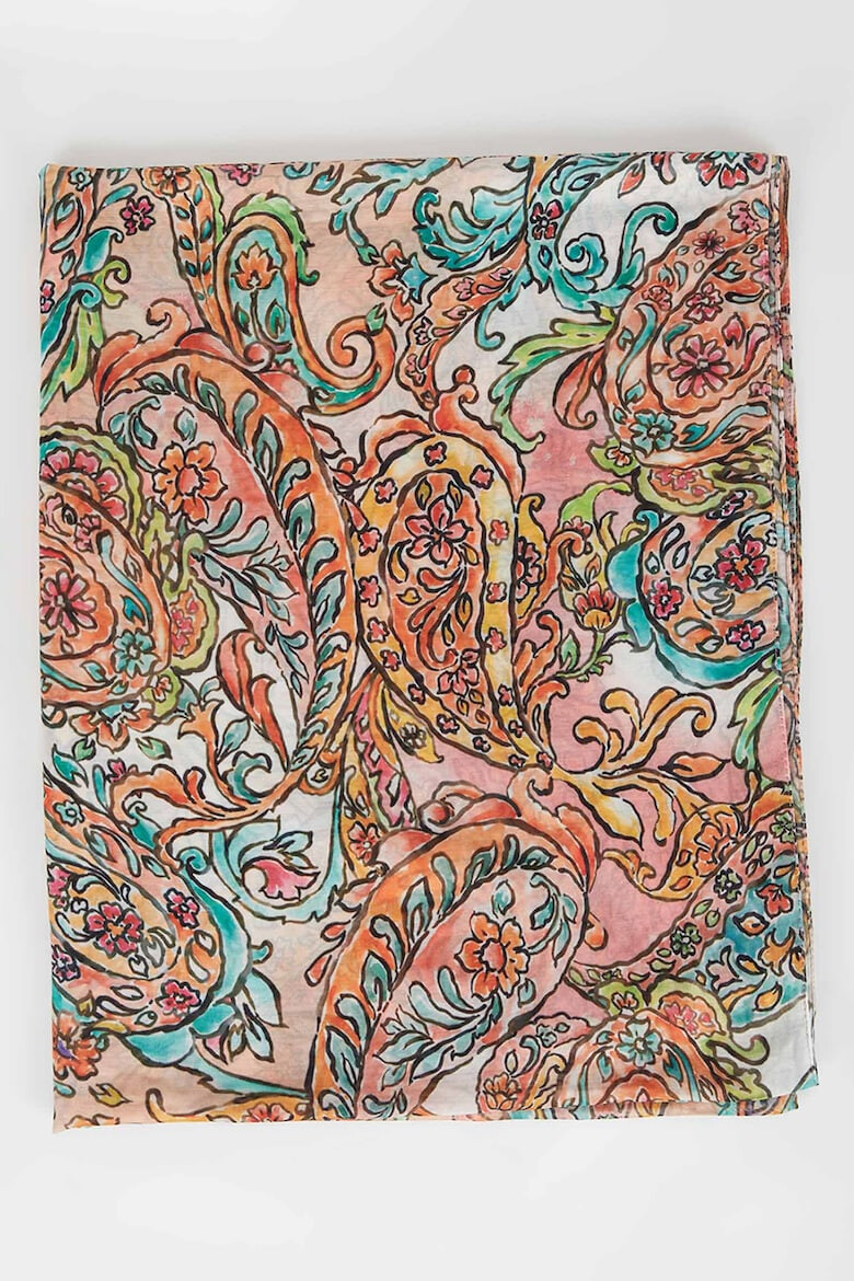 DeFacto Шал с флорална шарка - Pepit.bg