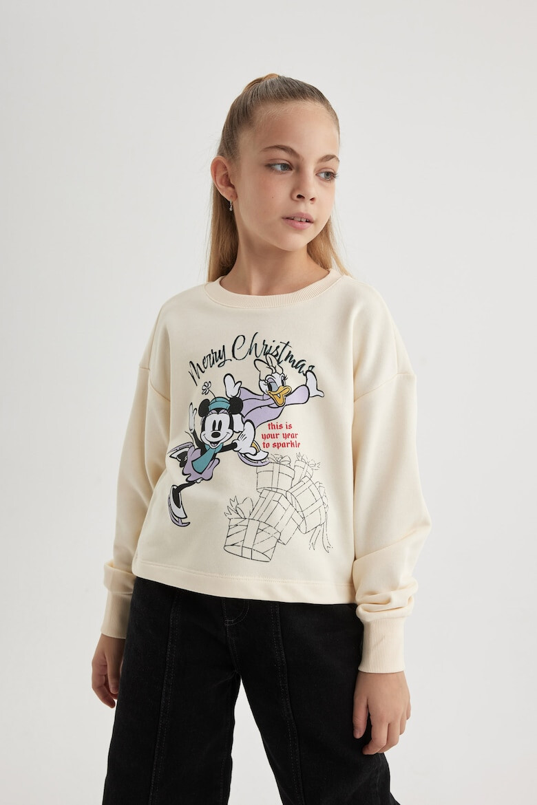 DeFacto Суитшърт с принт на Minnie Mouse - Pepit.bg