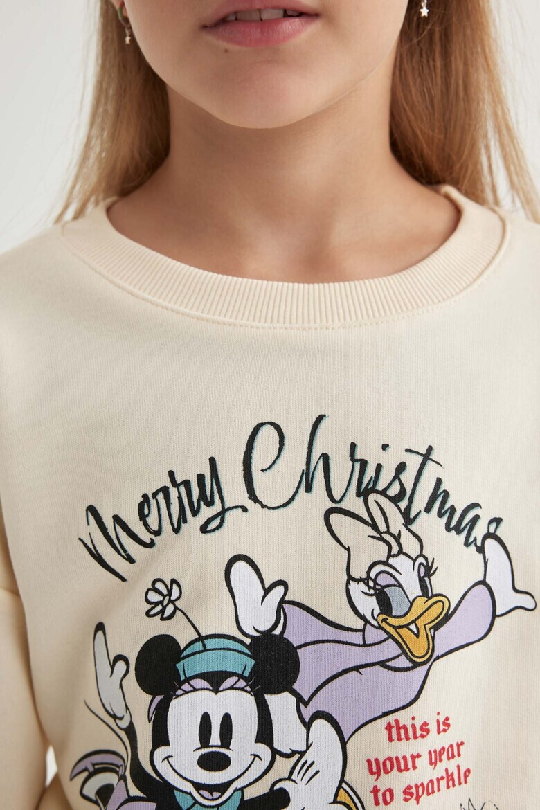 DeFacto Суитшърт с принт на Minnie Mouse - Pepit.bg
