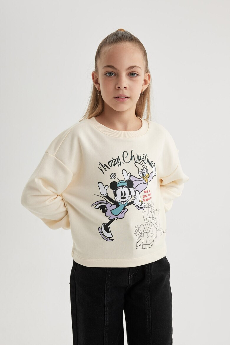 DeFacto Суитшърт с принт на Minnie Mouse - Pepit.bg