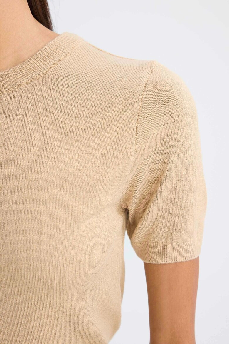 DeFacto Тениска с овално деколте - Pepit.bg